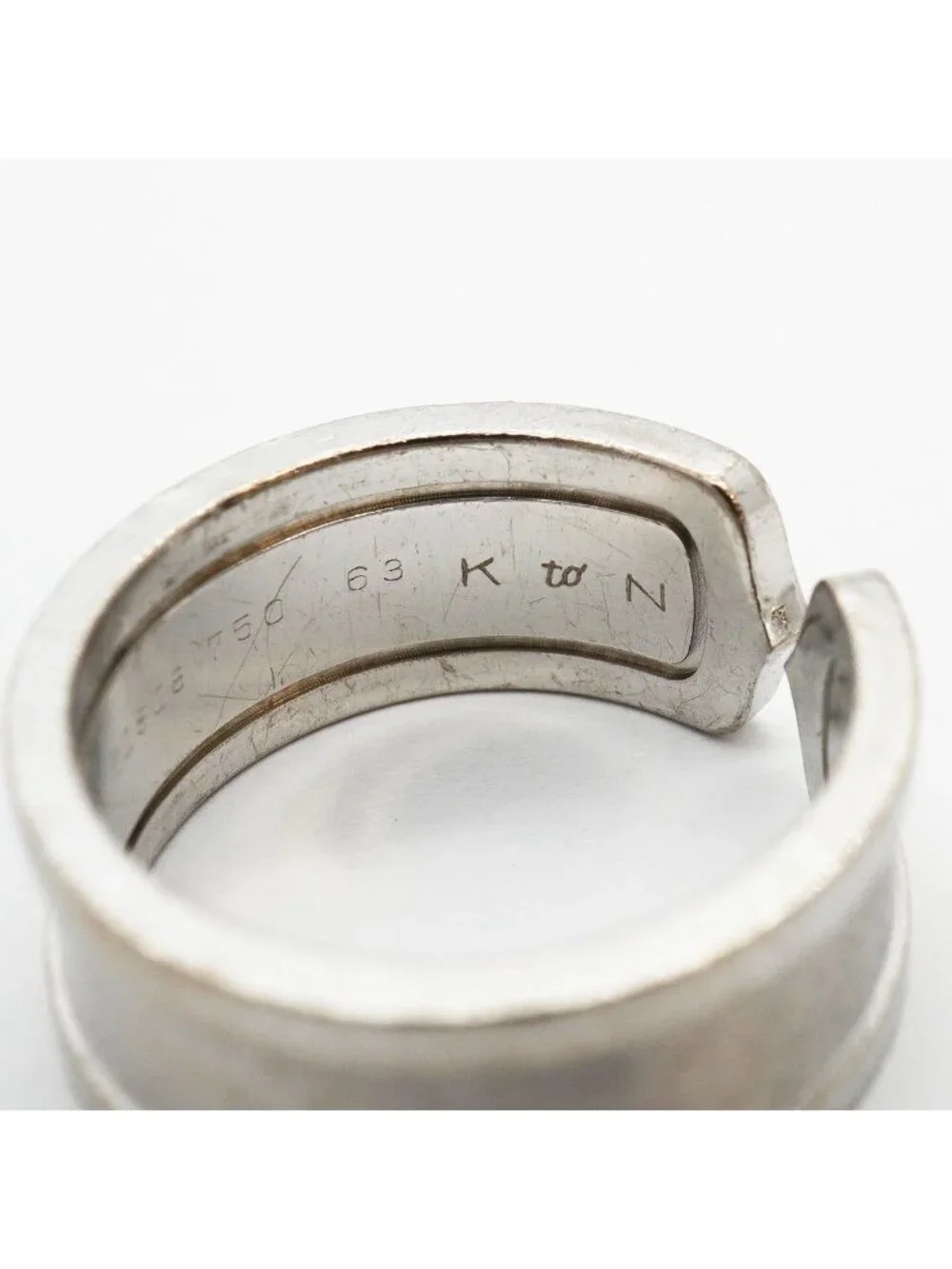 Cartier Ring C2 Large 18k White Gold